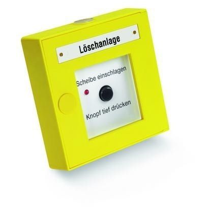 Déclencheur manuel adressable - PL 3300 PBD-ABS-Y - detectomat GmbH - d'alarme incendie