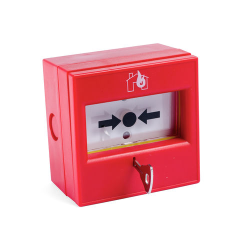 Déclencheur manuel d'alarme incendie - PL 3300 MCP - detectomat GmbH - sans fil