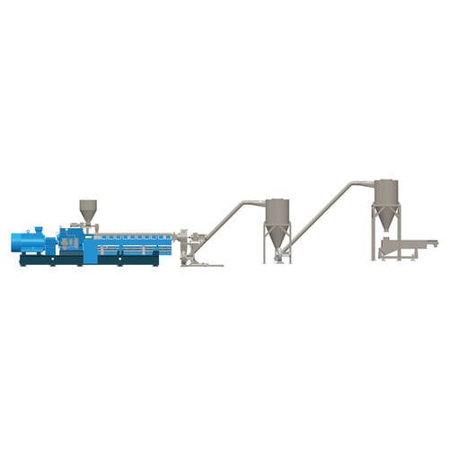 Système de granulation de compoundage - USEON Technology Limited - pour PVC / pour LDPE / pour la fabrication de granulés en plastique