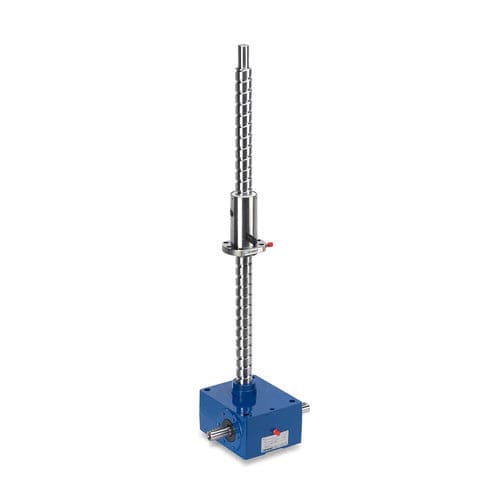 Vérin mécanique à vis à billes - SJ BS Mod.B Series - Linearmech Srl - écrou de sécurité / avec écrou / à bride