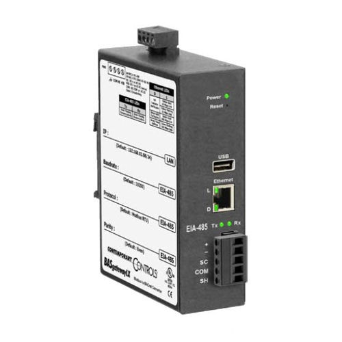 Passerelle de communication - BASGLX-M1 - Contemporary Controls GmbH - Ethernet / Modbus / BACnet