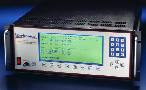 Calibrateur pour analyseur d'air ambiant - Series 9100 - Environics - pour rack 19" / multipoint