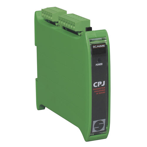 Conditionneur de signal pour jauge de contrainte - CPJ, CPJ2S - SCAIME - analogique / 4-20 mA / sur rail DIN