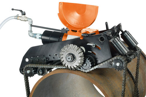 Machine à tronçonner et à chanfreiner portable - CPC 1500A - DWT GmbH - motorisée