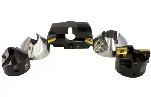 Porte-outil pour l'usinage - 010007080 - DWT GmbH - radial / 2 mors