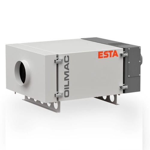 Collecteur de brouillard d'huile - OILMAC series - ESTA Extraction - à matériau filtrant / compact / avec pré et post filtration