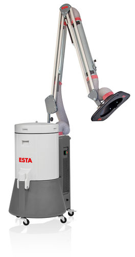Aspirateur de fumée mobile - SRF K - ESTA Extraction - de soudage / de brasage / à cartouche