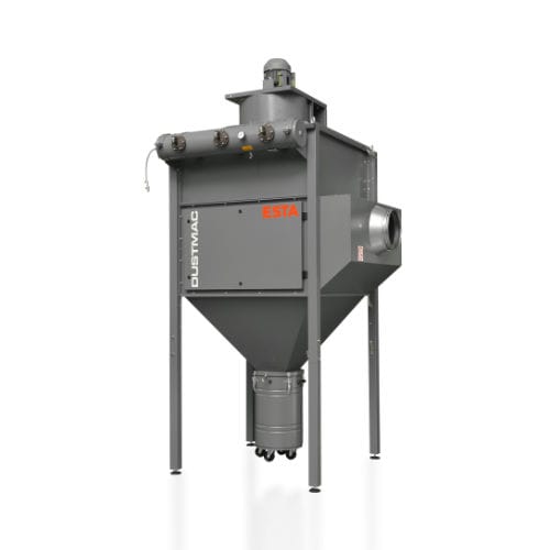 Aspirateur industriel - DUSTMAC - ESTA Extraction - à sec / de poussières dangereuses / électrique