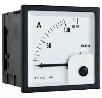 Ampèremètre analogique - E-line - ELEQ - monté en panneau