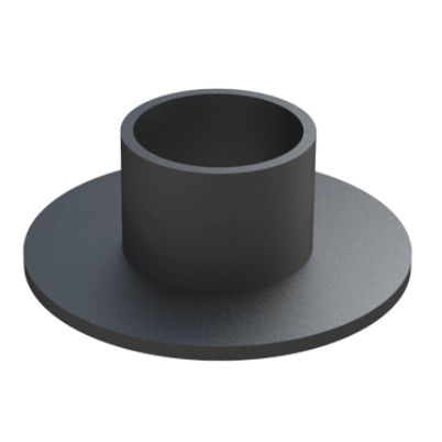 Rondelle épaulée - TI   - ISC PLASTIC PARTS - antivibration / ronde / en polyamide