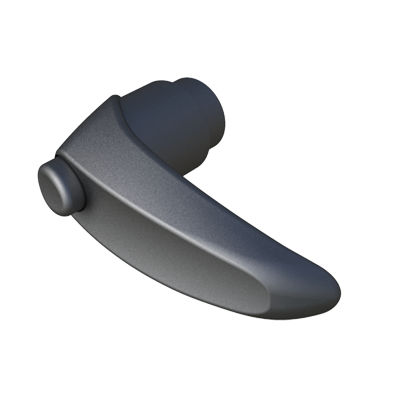 Manette indexable en acier - LHKI - ISC PLASTIC PARTS - à poignée plastique