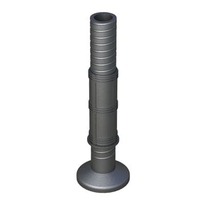 Pied de machine - LJXF - ISC PLASTIC PARTS - en ABS / réglable