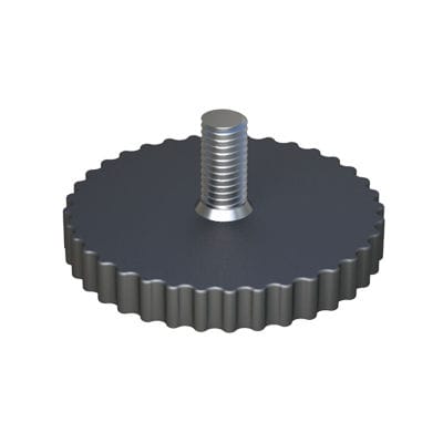 Pied de machine - LKT - ISC PLASTIC PARTS - en acier inoxydable / en polyamide / en nylon