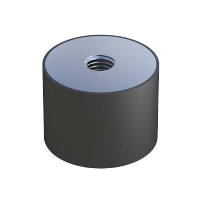 Amortisseur de vibration - LSDE - ISC PLASTIC PARTS - à friction / pour machines / en acier