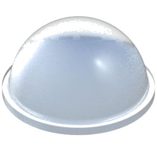 Bumper en polyuréthane - LDBR  - ISC PLASTIC PARTS - adhésif