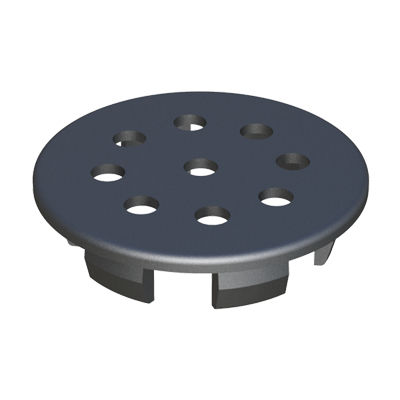 Bouchon rond - MTVV - ISC PLASTIC PARTS - mâle / en nylon / en polyamide