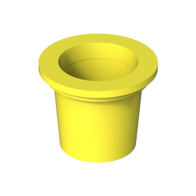 Bouchon rond - LHUT - ISC PLASTIC PARTS - mâle / en polyéthylène basse densité (PEBD) / de protection