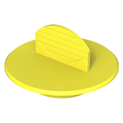 Bouchon à ailettes - PTRR - ISC PLASTIC PARTS - mâle / en polyéthylène basse densité (PEBD) / de protection