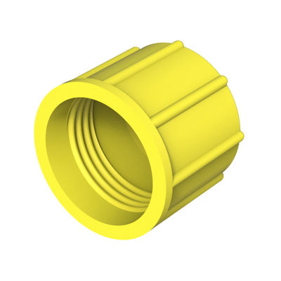 Capuchon fileté - DCROA - ISC PLASTIC PARTS - rond / en NBR / en PEHD