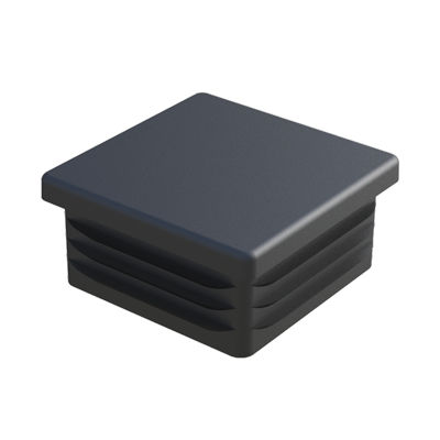 Bouchon à ailettes - LE - ISC PLASTIC PARTS - rectangulaire / mâle / en polyéthylène basse densité (PEBD)