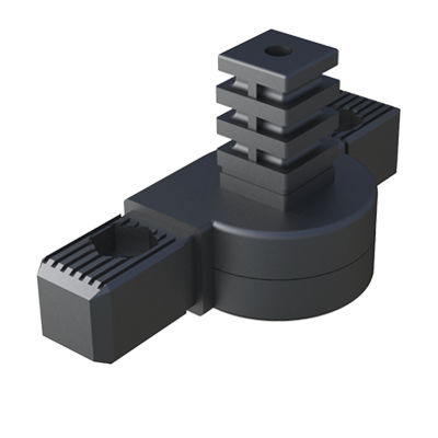 Connecteur de tube d'angle - THCYE - ISC PLASTIC PARTS - carré / en polyamide