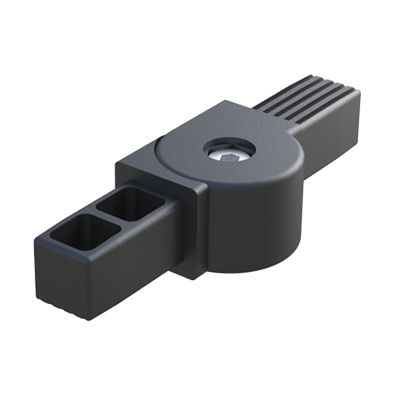 Articulation pivotante pour assemblage de profilés - THCLP - ISC PLASTIC PARTS