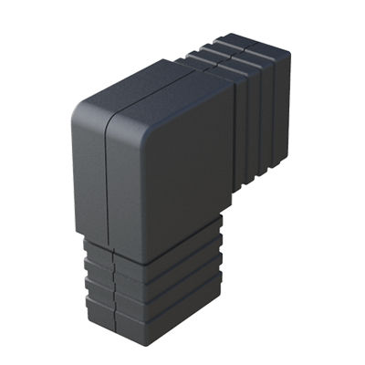 Connecteur de tube coudé - SRAAF - ISC PLASTIC PARTS - en acier / en polyamide