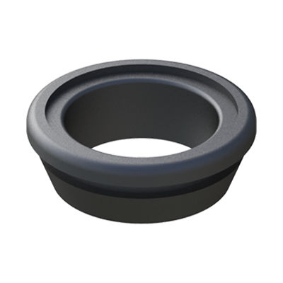 Passe-câble PVC - HYPAG - ISC PLASTIC PARTS - ouvert