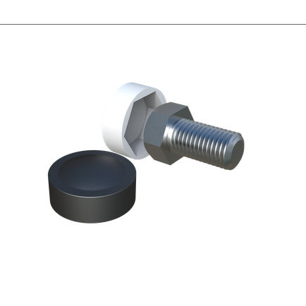 Capuchon rond - LBKB - ISC PLASTIC PARTS - en polyéthylène / de protection