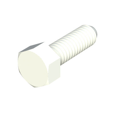 Vis à tête hexagonale - MTCH - ISC PLASTIC PARTS - en nylon / en plastique / résistante aux produits chimiques