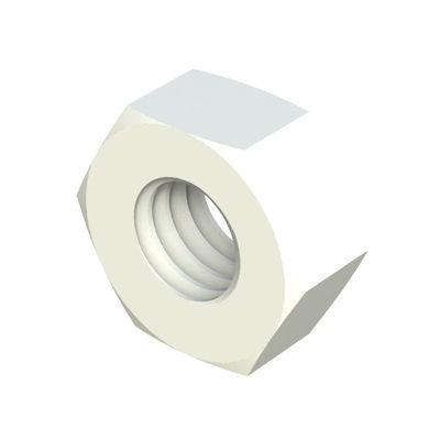 Écrou hexagonal - MDIN - ISC PLASTIC PARTS - rivet / en nylon