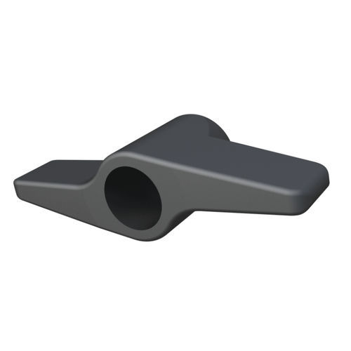 Bouton fileté - BAEPB - ISC PLASTIC PARTS - papillon / en nylon / en acier