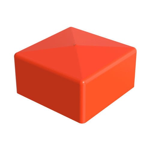 Capuchon carré - VCRD - ISC PLASTIC PARTS - en PVC / moulé
