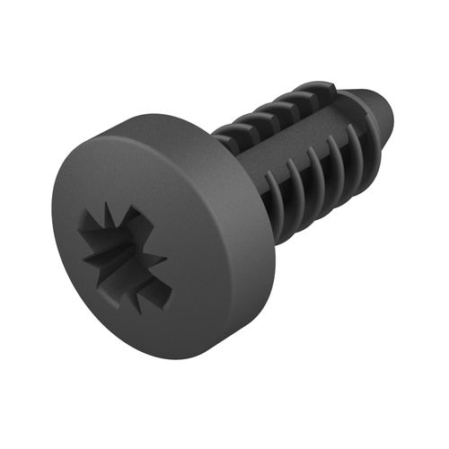 Rivet à tête cylindrique - FBA - ISC PLASTIC PARTS - en nylon / fileté