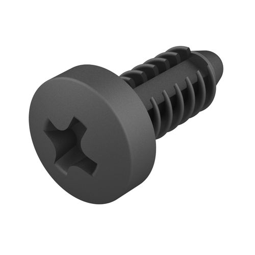 Rivet à tête cylindrique - FBB - ISC PLASTIC PARTS - en nylon / fileté