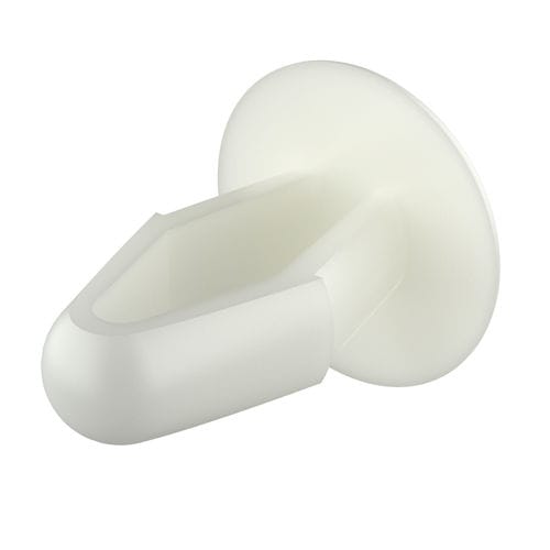 Rivet à tête bombée - MCPCC - ISC PLASTIC PARTS - noir
