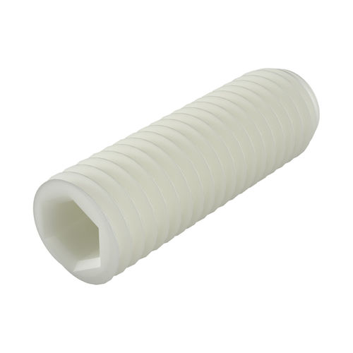 Vis sans tête en nylon - MTPC - ISC PLASTIC PARTS - en PVDF / à filetage