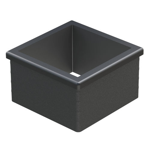 Insert fileté - LEM  - ISC PLASTIC PARTS - en polyéthylène / en polyéthylène basse densité (PEBD) / rectangulaire