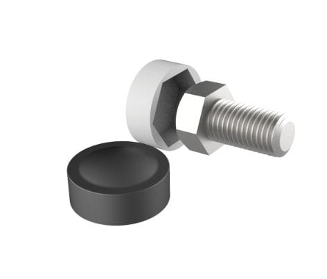 Capuchon rond - LBKB - ISC PLASTIC PARTS - en polyéthylène / de protection / photovoltaïque