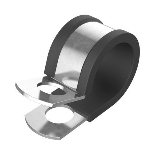 Collier pour câble électrique en acier inoxydable - MASB - ISC PLASTIC PARTS - en acier galvanisé / avec montage à vis / résistant à la corrosion