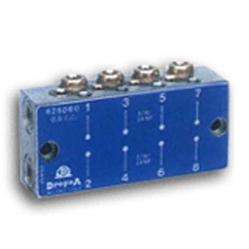 Vanne à piston - APF05-APF1 - Dropsa spa - pour système de lubrification / en acier / en acier galvanisé