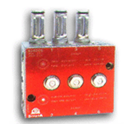Vanne à piston - AGG6  - Dropsa spa - pour système de lubrification / en acier / en acier galvanisé