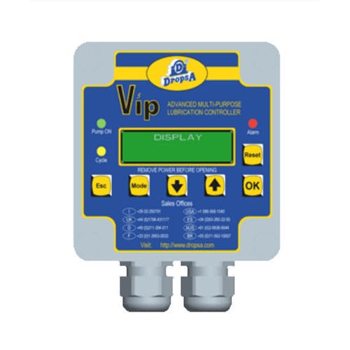 Contrôleur de systèmes de lubrification centralisée - VIP5 - Dropsa spa