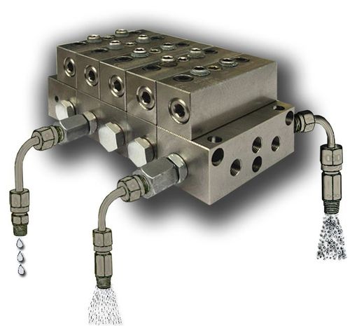 Distributeur progressif de lubrifiant - SMX - Dropsa spa - modulaire / pour système de lubrification centralisée