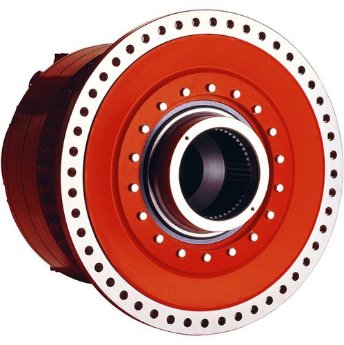 Moteur hydraulique à pistons radiaux - Hägglunds CBp - Bosch Rexroth Hägglunds - fort couple / à grande vitesse / avec cannelure
