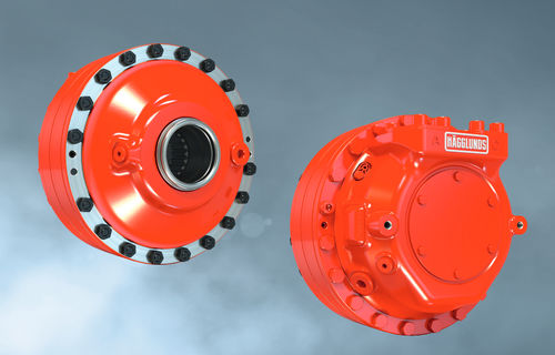 Moteur hydraulique à pistons radiaux - Hägglunds Atom - Bosch Rexroth Hägglunds - fort couple / compact
