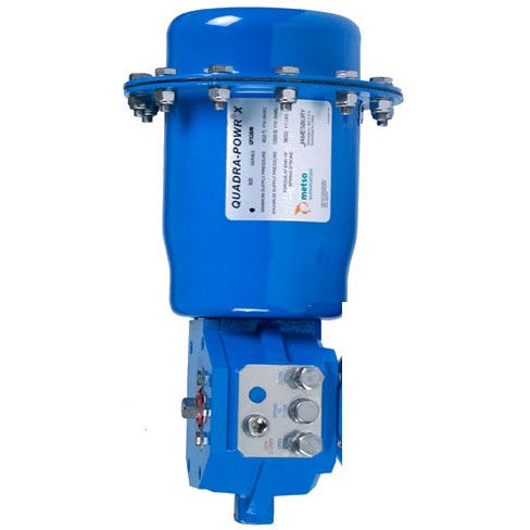 Actionneur de vanne pneumatique - Quadra-Powr X series  - Metso Automation - type quart de tour / à membrane / double effet