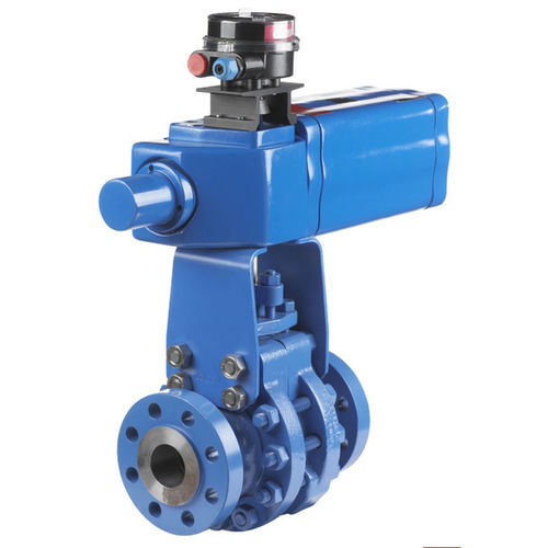 Vanne à boisseau sphérique - Neles® D series - Metso Automation - à tourillon / grande capacité