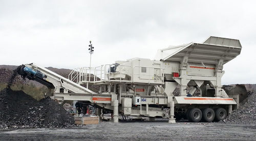 Unité de concassage à mâchoire - Nordberg® NW series - Metso Automation - mobile / sur pneus