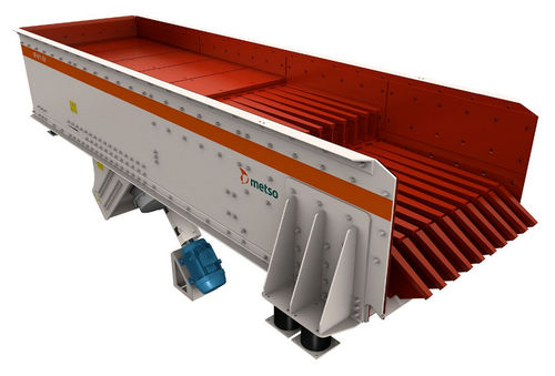Alimentateur précribleur - VF series - Metso Automation - vibrant / pour presse / à mouvement continu